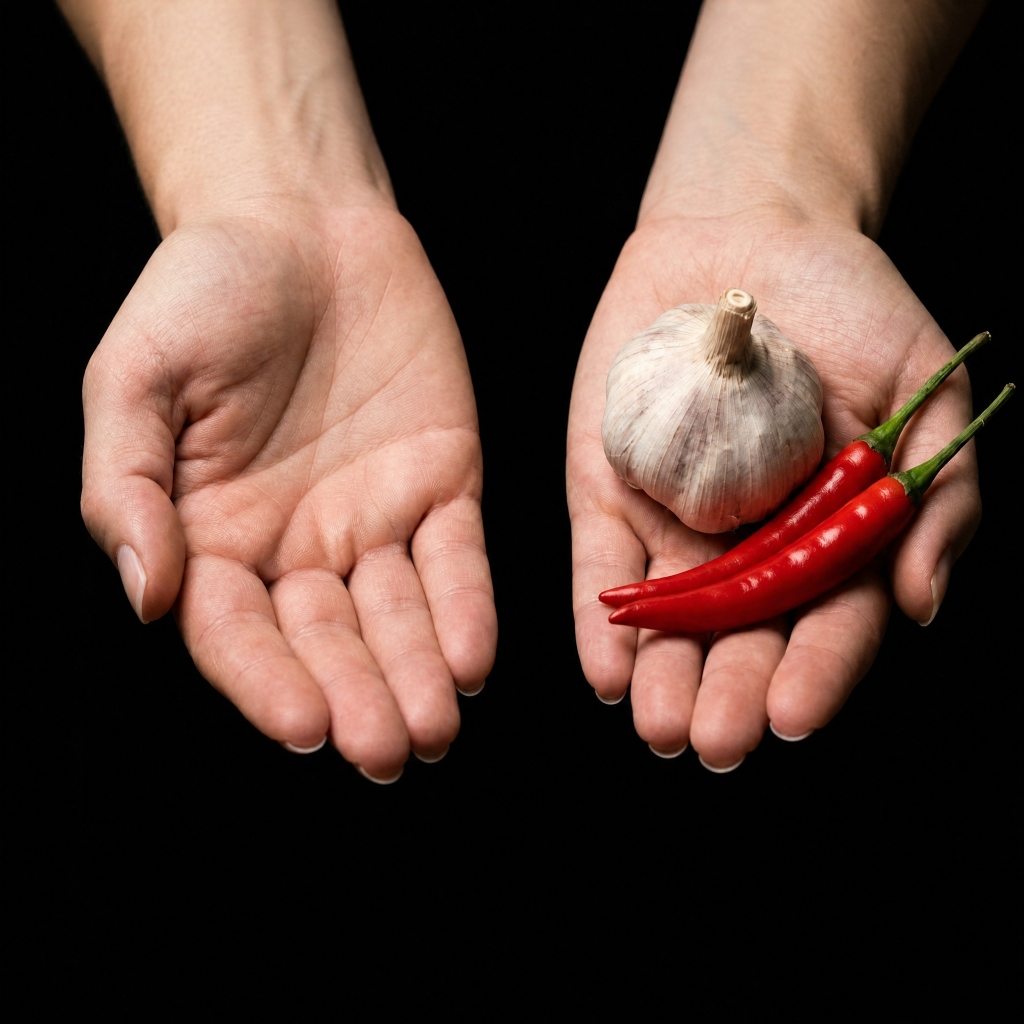 Ajo y chiles picantes — estimulación metabólica y bienestar digestivo